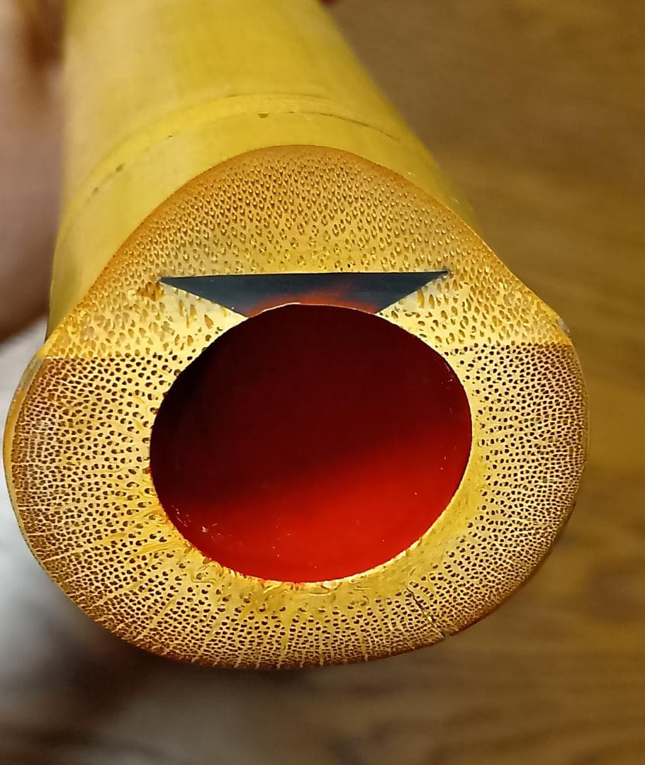 琴古流 尺八】大宝銘 収納袋付属 長さ約54㎝