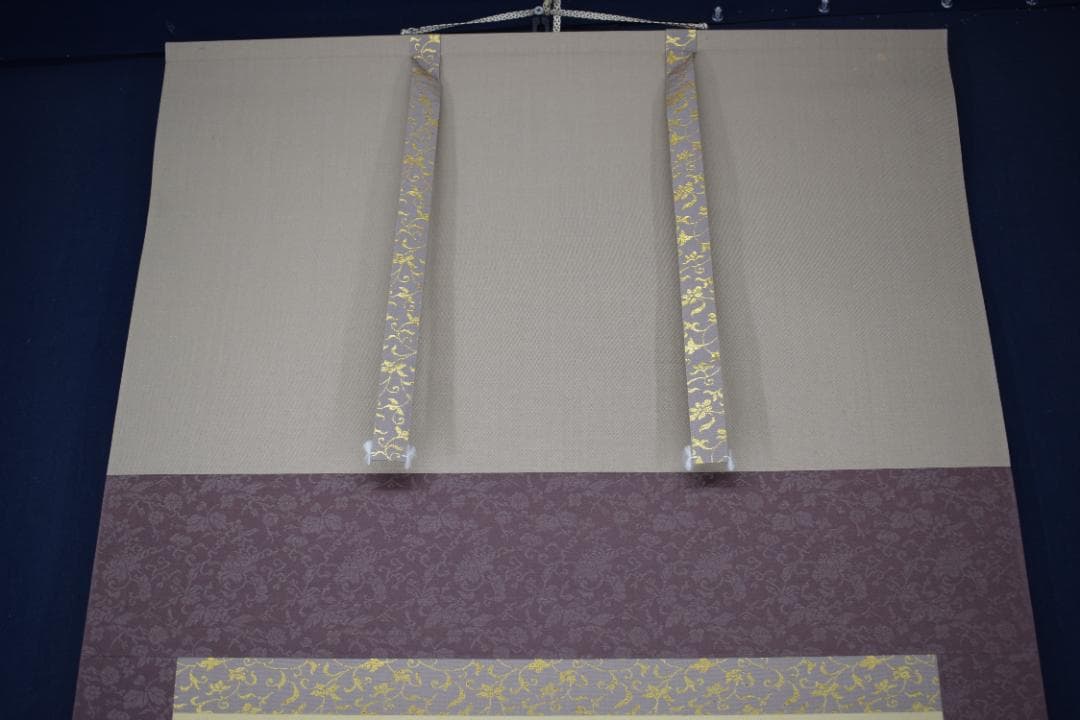 真作】東光寺46世/松本道裕/太慈/佛心/禅語/掛軸☆宝船