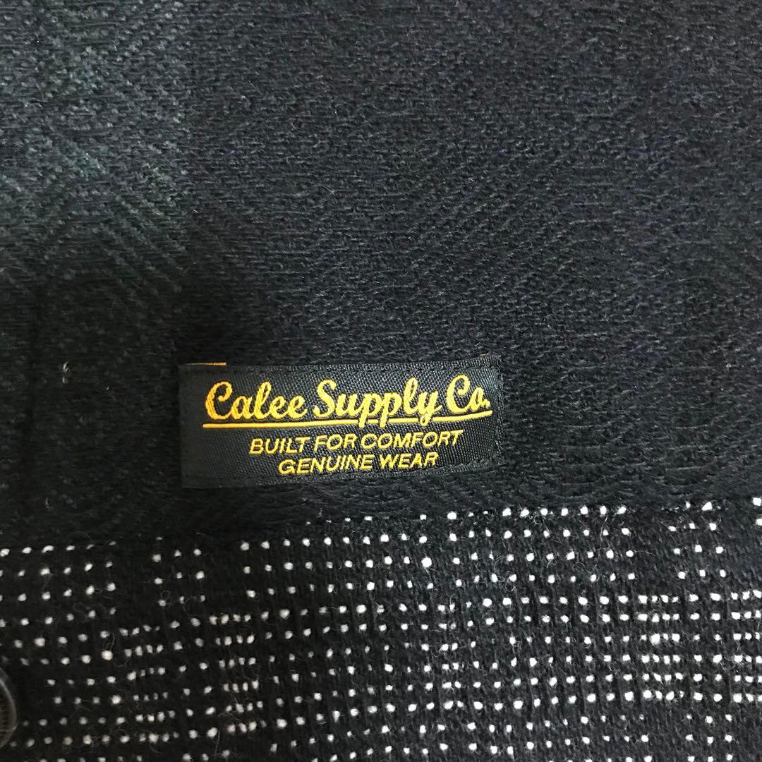 【美品】【Lサイズ】Calee Supply Co. チェック柄ジャケット