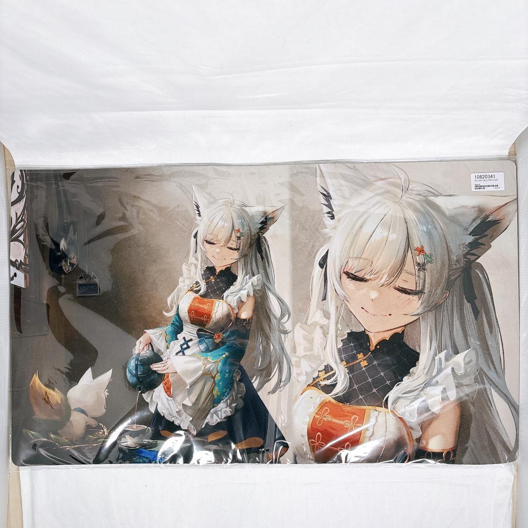 ホロライブ 白上フブキ 絵画パロ スリーブ プレイマット セット 【mika