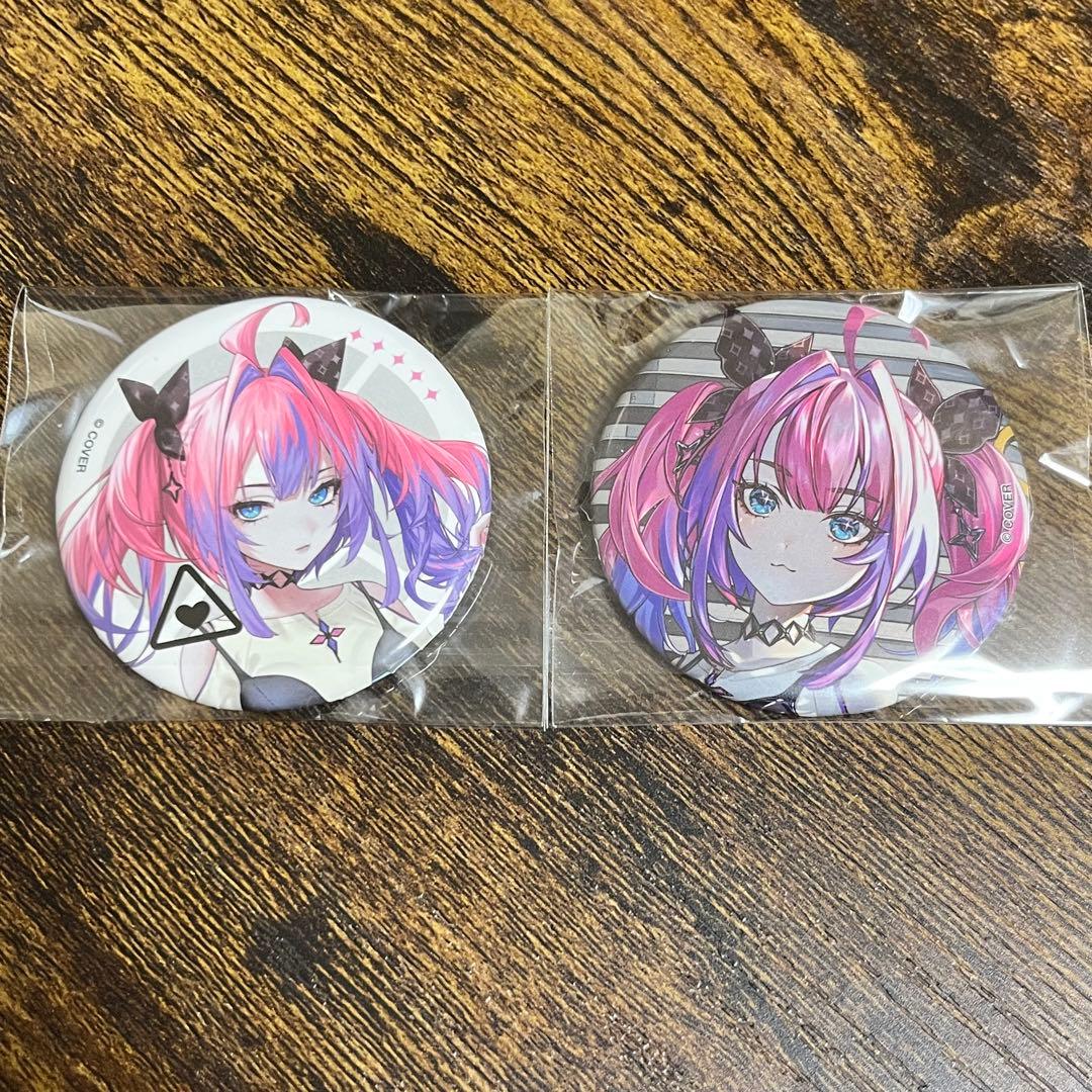 綺々羅々ヴィヴィ ランダム缶バッジ FLOW GLOW ホロライブ - メルカリ