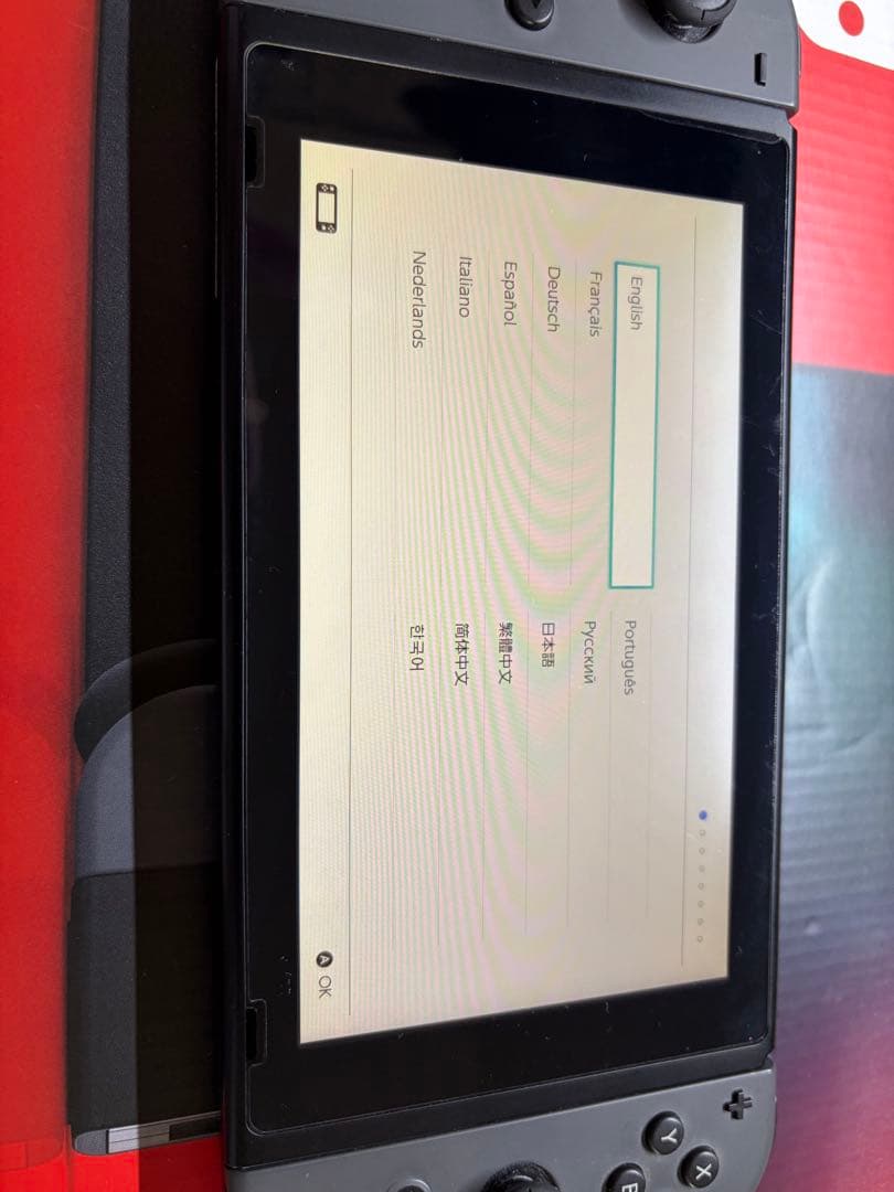 Nintendo Switch(初代) 本体 グレー 動作確認/初期化済