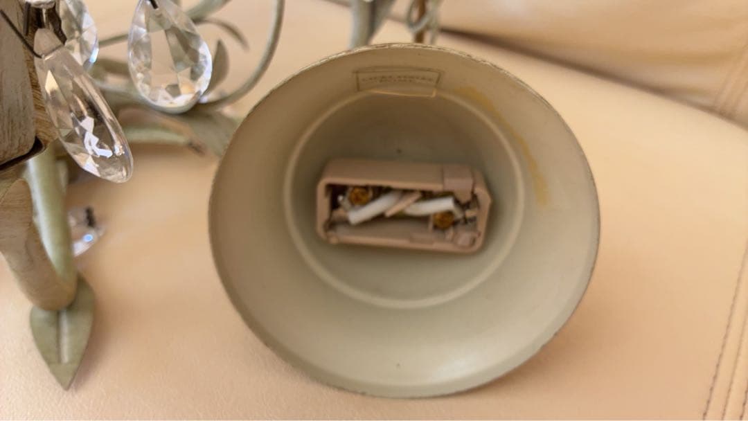 ローラアシュレイ　シャンデリア　5灯