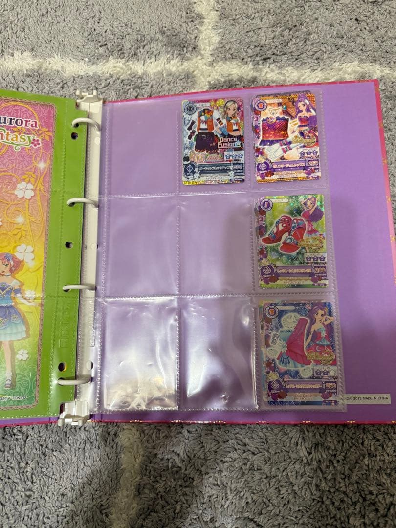 AIKATSU! 9POCKETS BINDERとアイカツカード38枚 - メルカリ