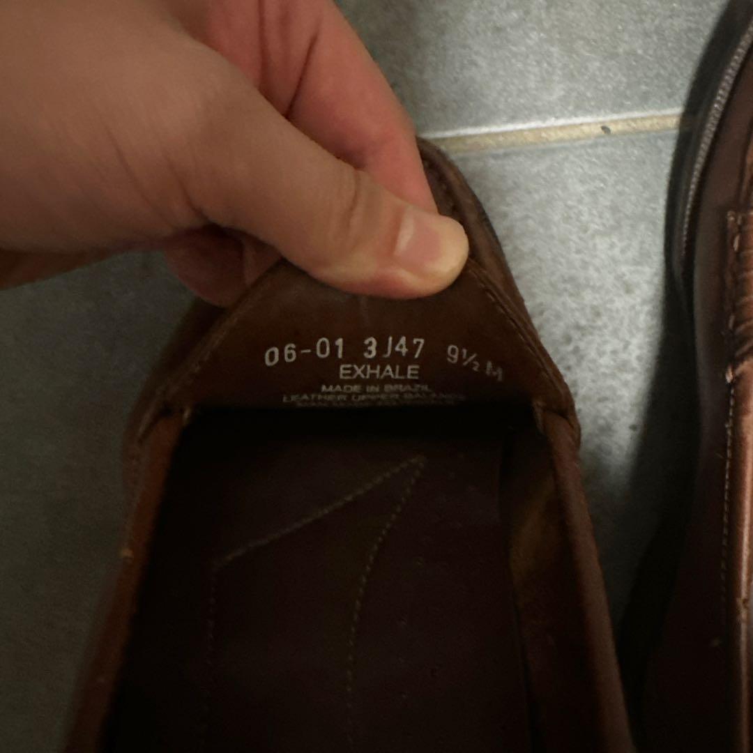 GH.BASS ブラウン レザー ビットローファー