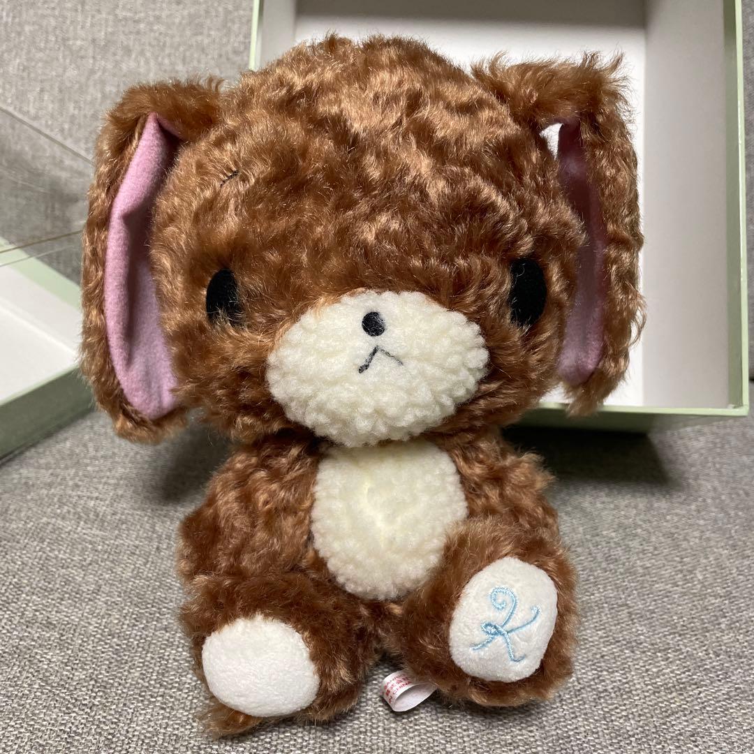 シュガーバニーズ リアルドール モヘア　クロ うさぎ ぬいぐるみ