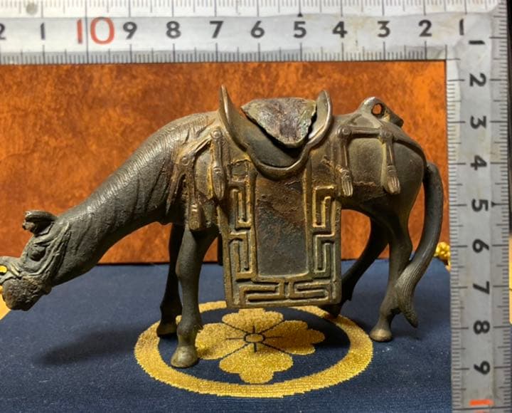 香炉 馬 香炉 ウマ香爐 時代 古玩 唐物 煎茶 香道具 アンティーク