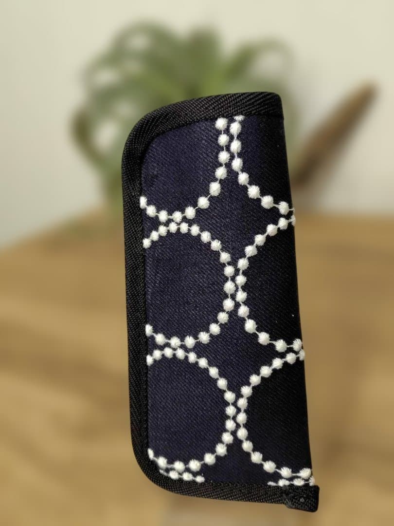 【おまとめ】/tambourineタンバリンネイビー×白/メガネケース