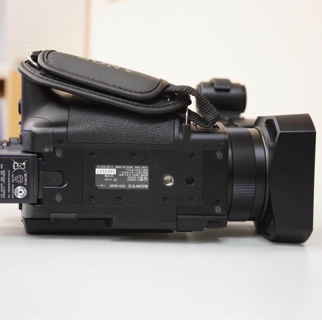 ペコ　SONY HXR-NX80 業務用ビデオカメラ｜低使用時間