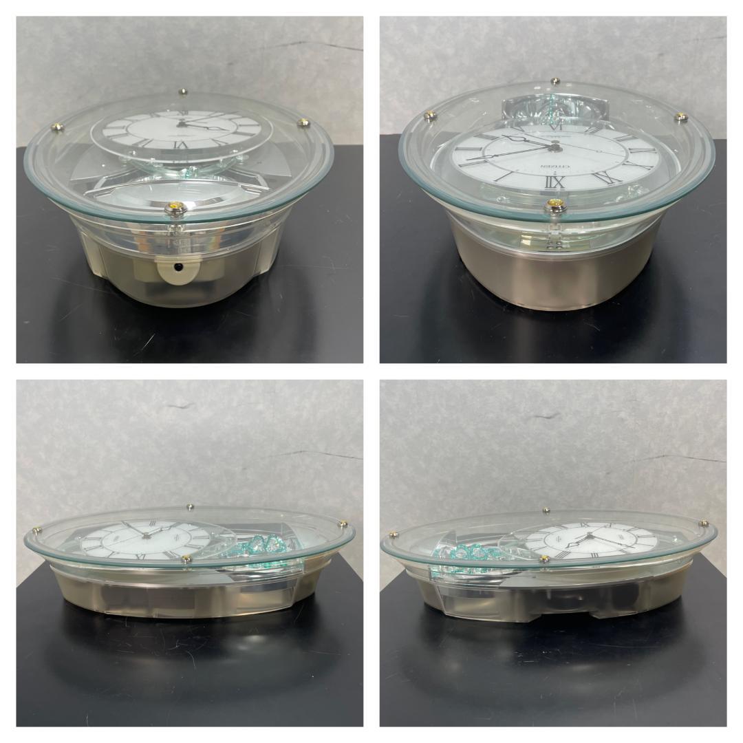 Y♢566 CITIZEN 電波掛時計 M438 (4MN438-0) 　美品！