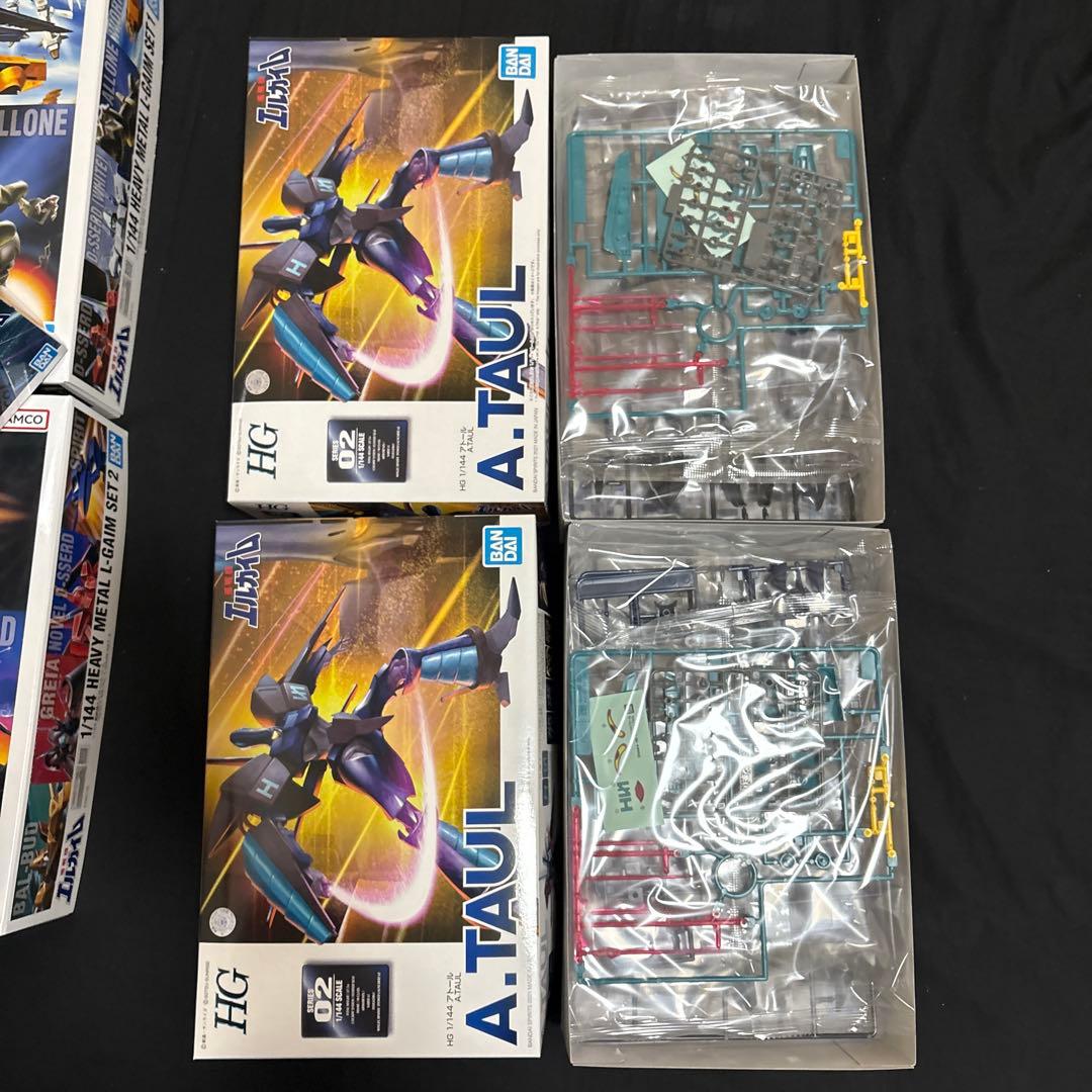 エルガイム プラモデルセット 1/144　1/100 HG R3 旧キット