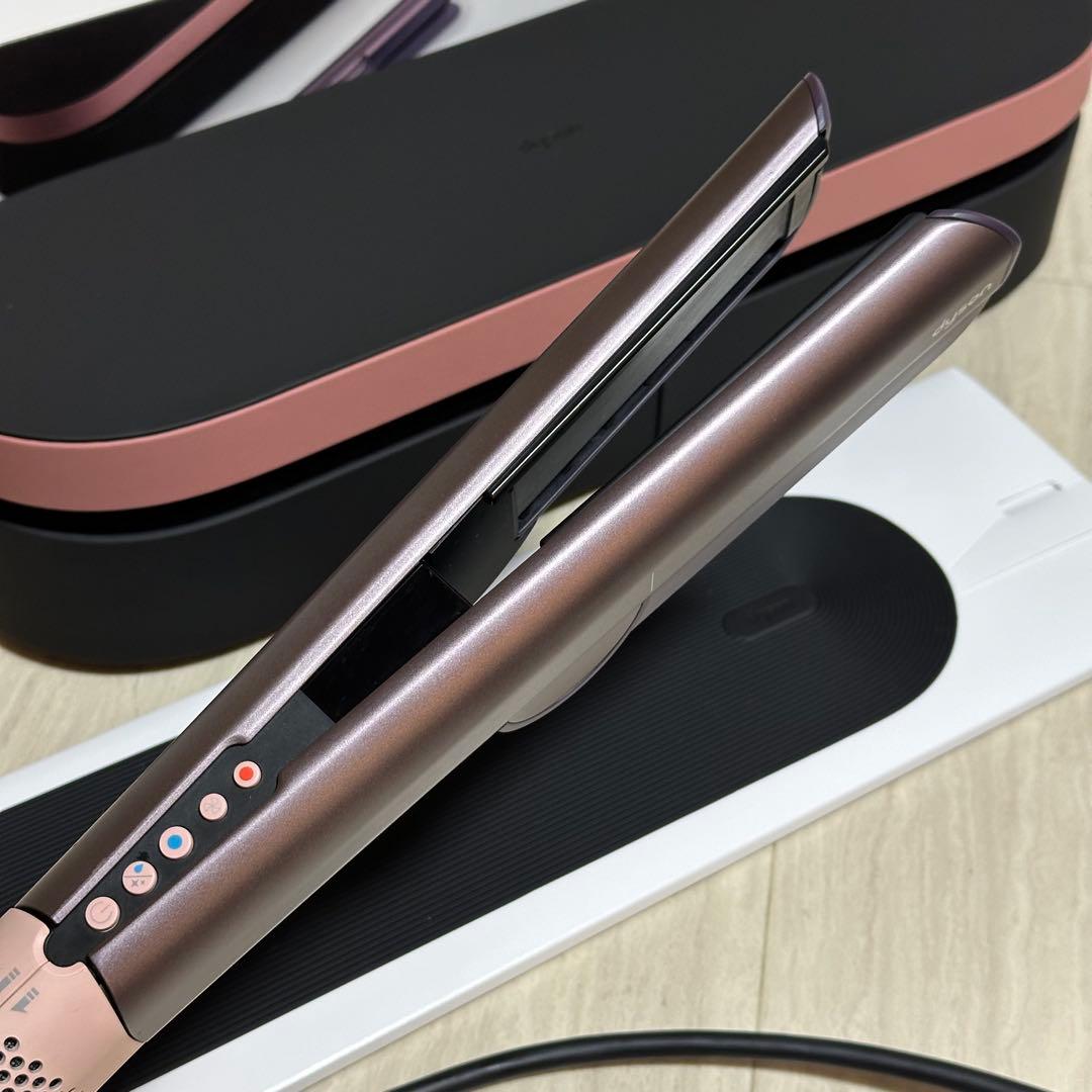 【超美品】【限定カラー】Dyson エアストレート　ジャスパープラム