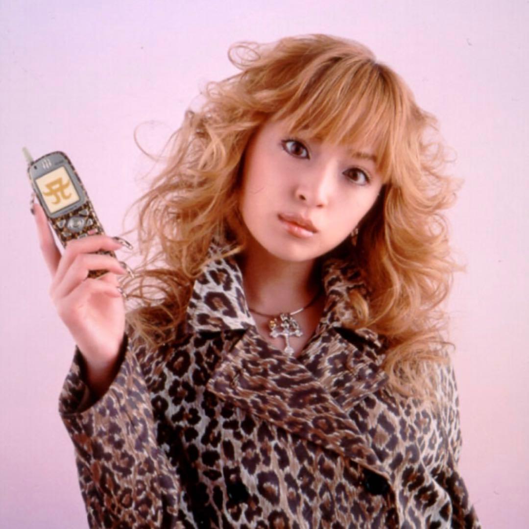 浜崎あゆみデザインモデル ケータイTU-Ka Giga9600 TT03Z 豹柄 - メルカリ