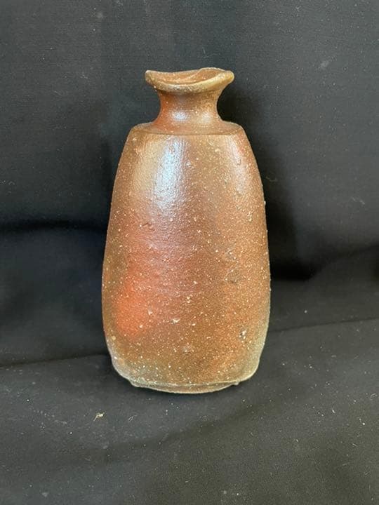 【新品・未使用】備前焼　徳利④