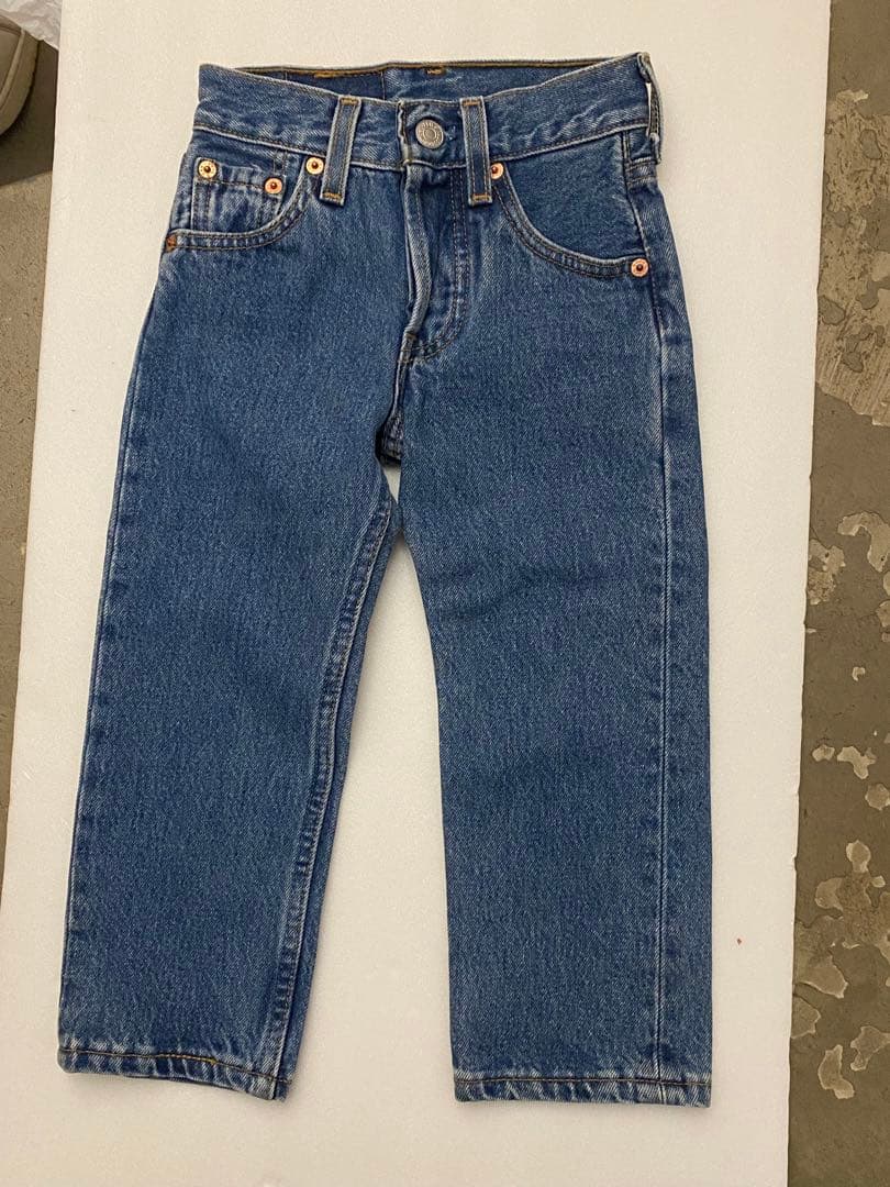 90s Levi's 501 USAキッズデニム／デットストック新品 ビンテージ 90s