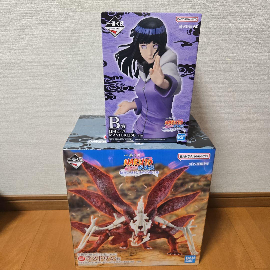 一番くじナルト疾風伝 B賞ヒナタ&ラストワン賞うずまきナルト - メルカリ