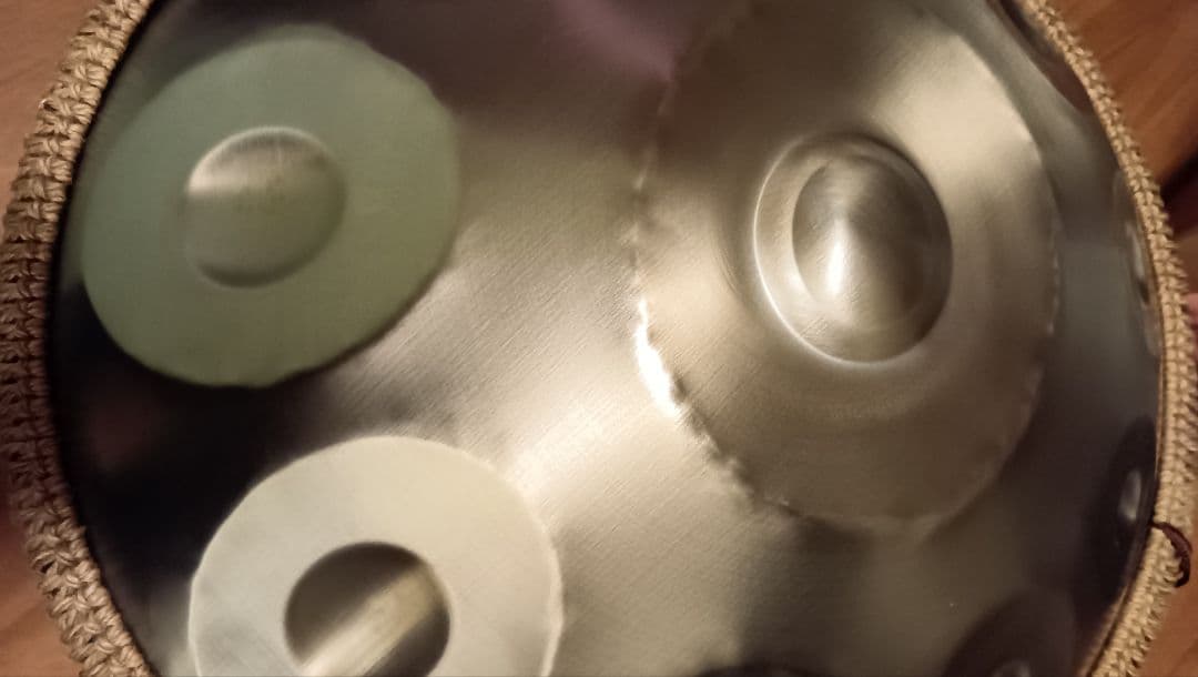 新品 19インチ 12音 ハンドパン 432hz スチールタングドラム 打楽器