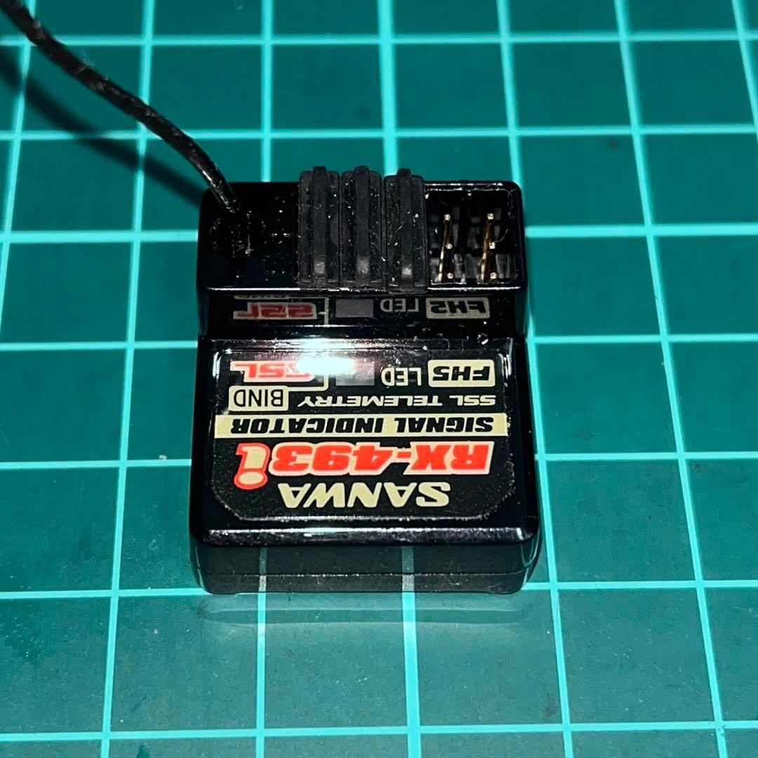 SANWA RX-493i 受信機 アンテナ付き