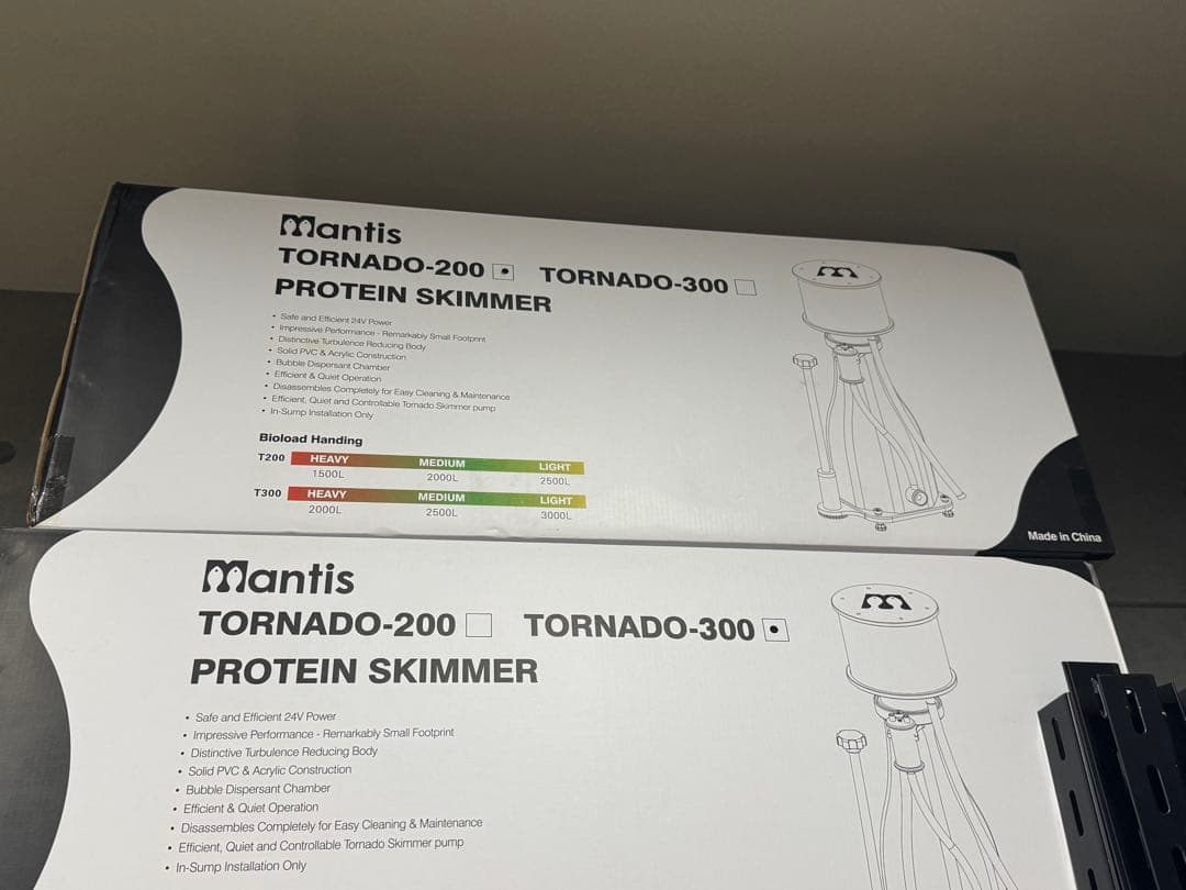 Mantis Tornado-200 プロテインスキマー ボルクスジャパン - メルカリ