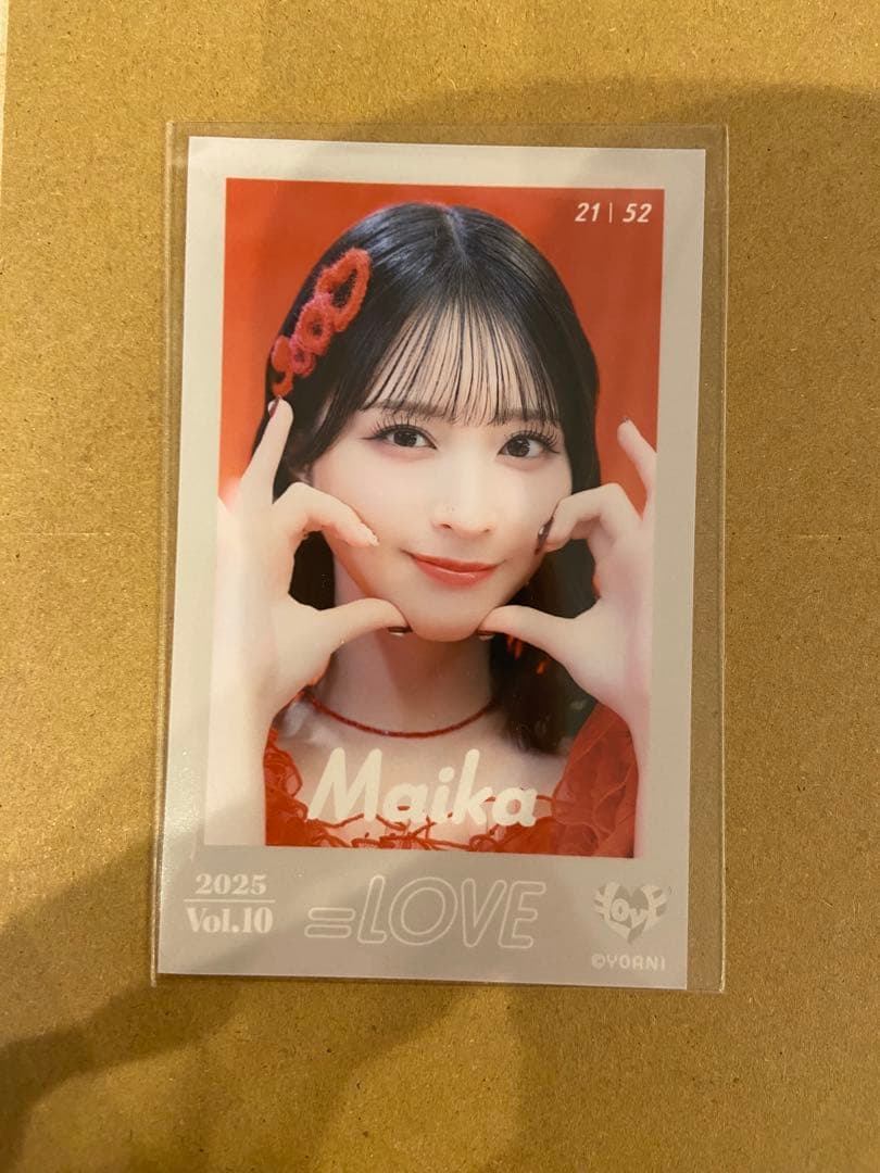 LOVE イコラブ ミニフォト vol.10 とくべチュ、して 佐々木舞香 - メルカリ
