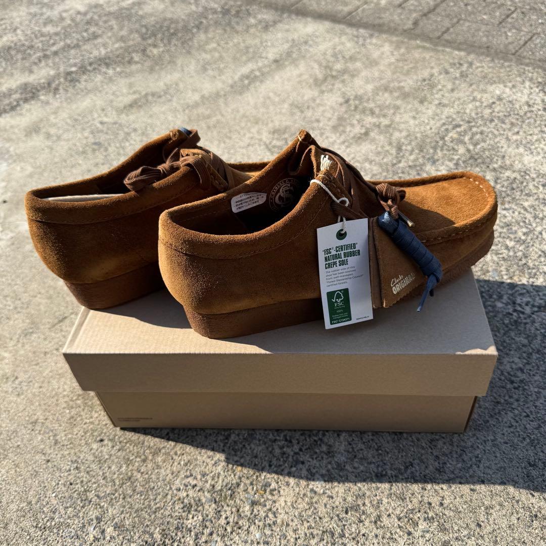 Clarks クラークス Wallabee ワラビー Cola コーラ 26cm