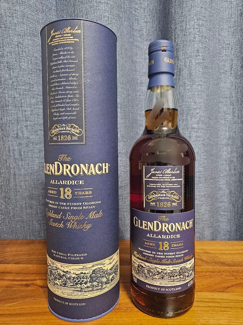 グレンドロナック アラダイス 18年 2018年ボトリング