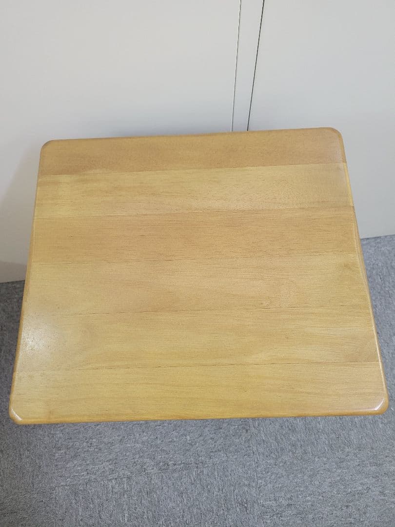 カリモク Karimoku 電話台 FAX台 花台 二段引き出し