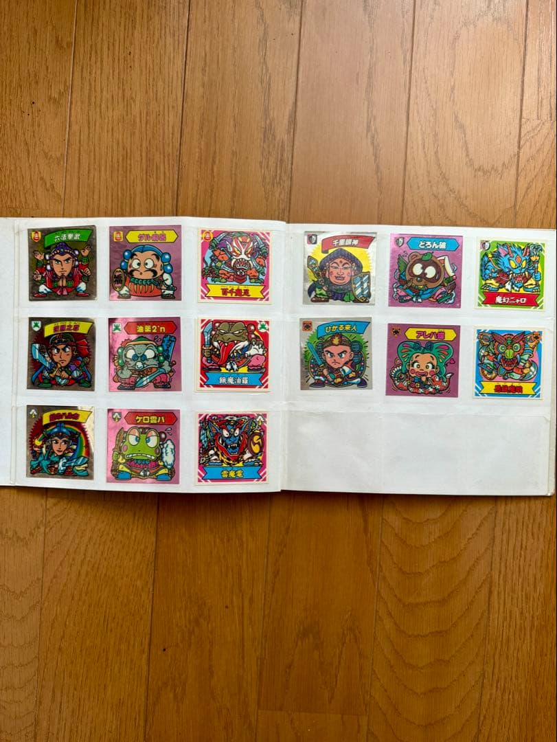 カ*ル様 謎のジパング伝説 第1、1.5、2弾 78枚コンプシールアルバム おま