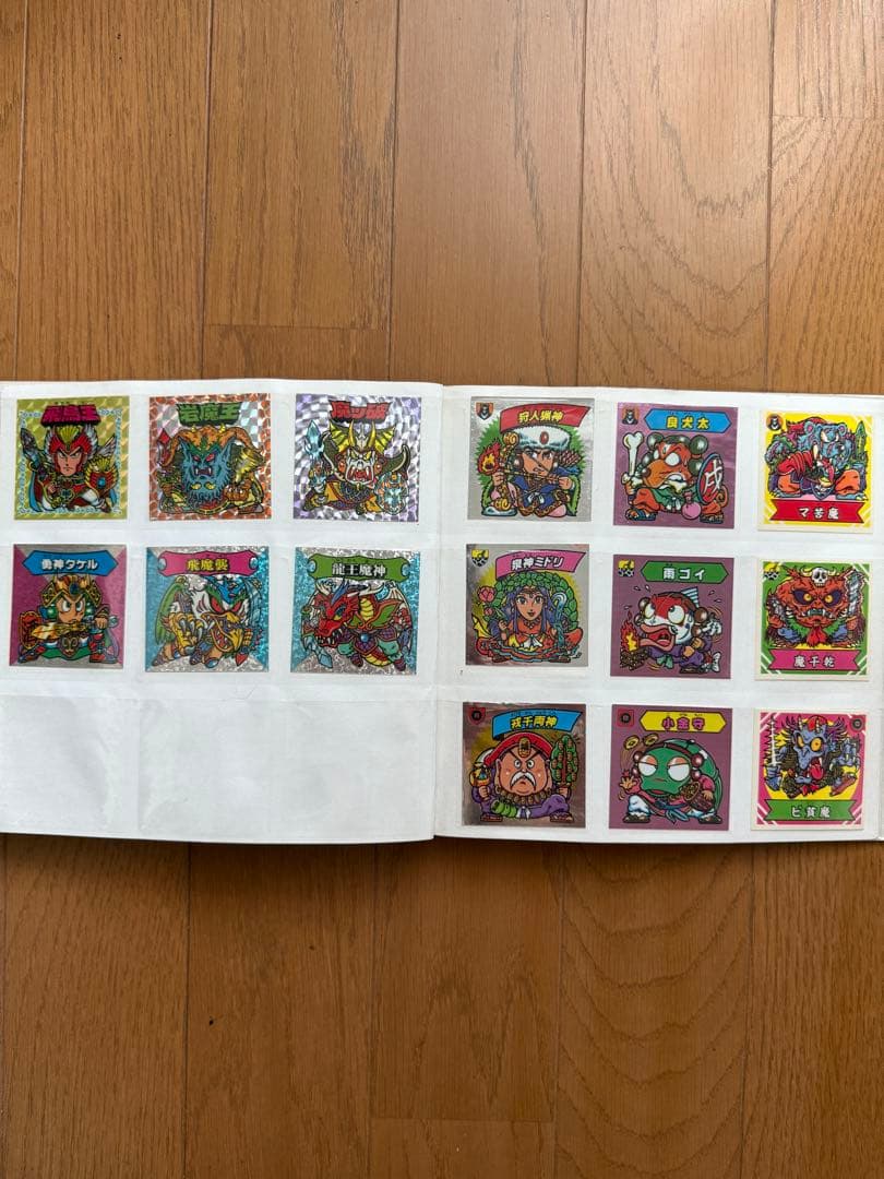 カ*ル様 謎のジパング伝説 第1、1.5、2弾 78枚コンプシールアルバム おま