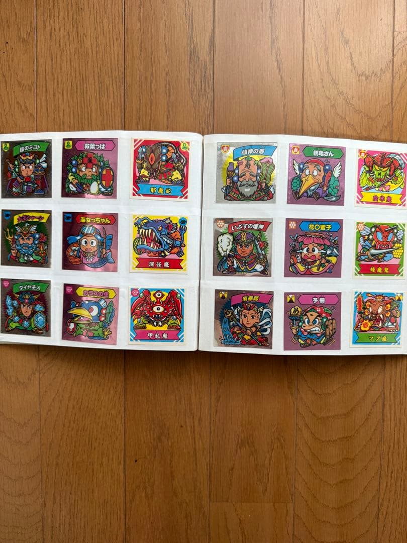 カ*ル様 謎のジパング伝説 第1、1.5、2弾 78枚コンプシールアルバム おま