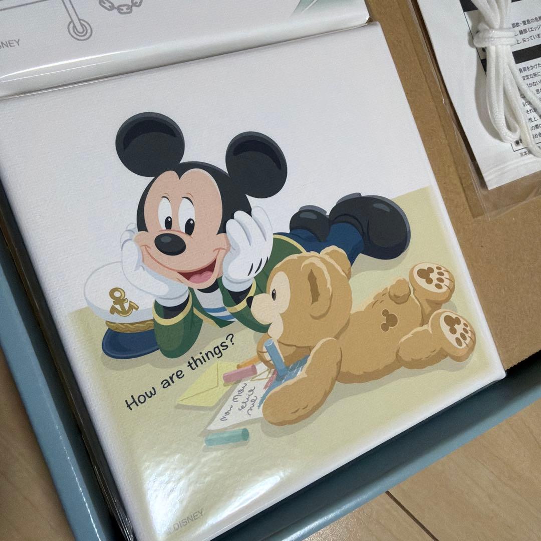 ディズニーシー　ワンダフルヴォヤッジ　ダッフィー　ミッキー　アートパネル