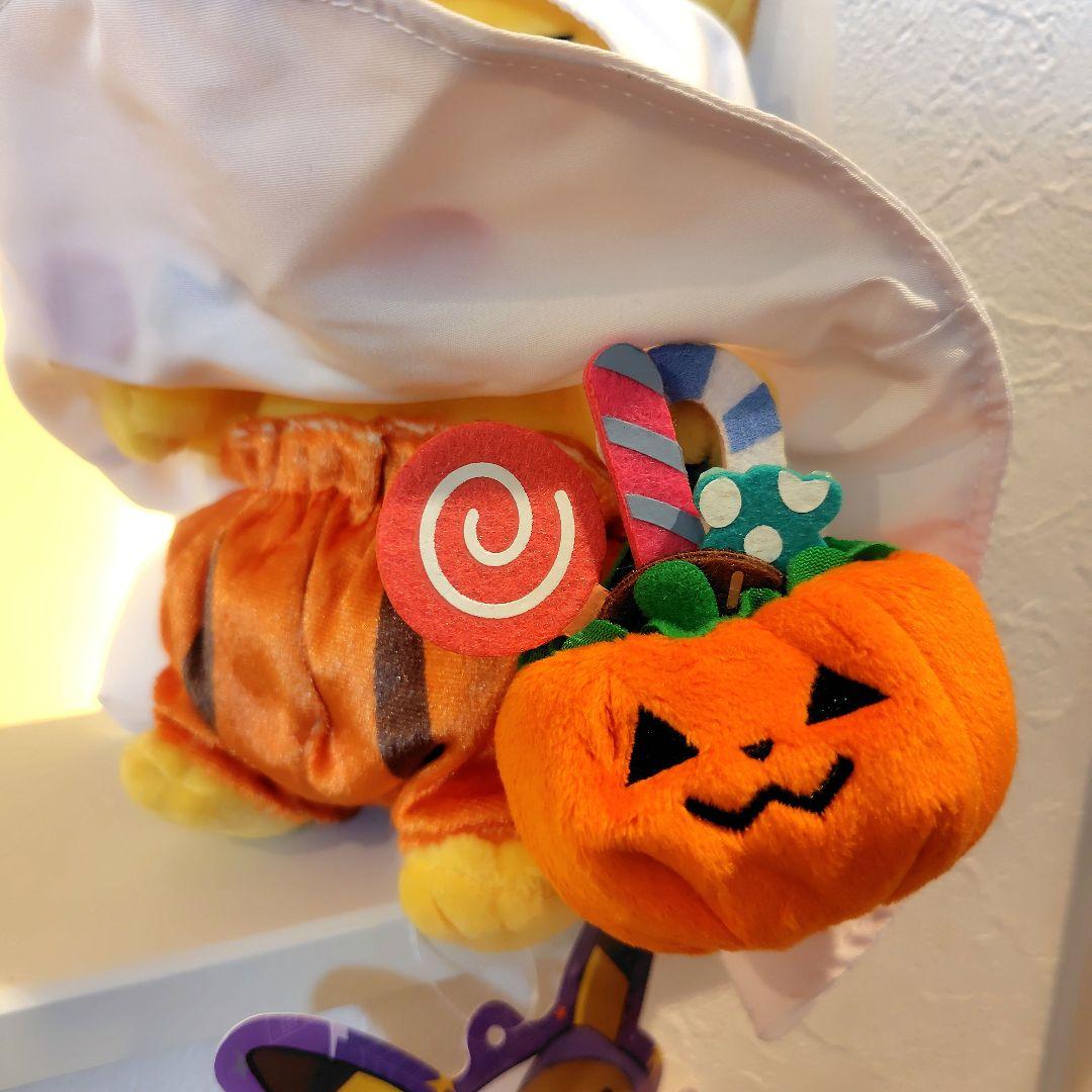 ポケモン ピカチュウ ぬいぐるみ ハロウィン オバケ ポンチョ カボチャ