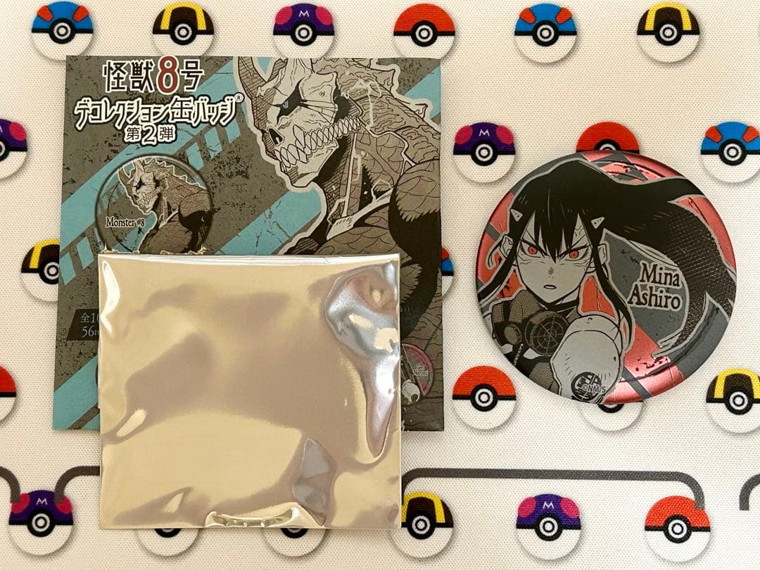 【即購入可】怪獣8号　ジャンプショップ　デコレクション缶バッジ　コンプ　計10点