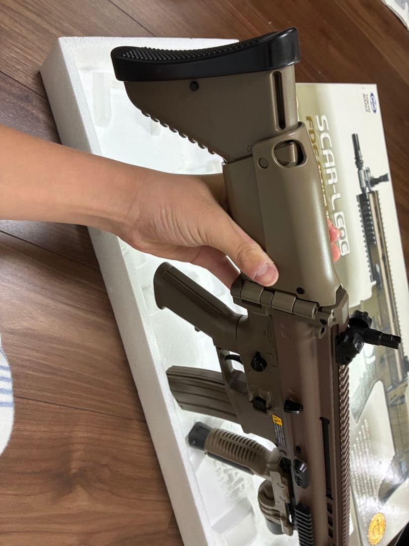 美品】SCAR-L CQC FDE 東京マルイ bb弾追加しました！
