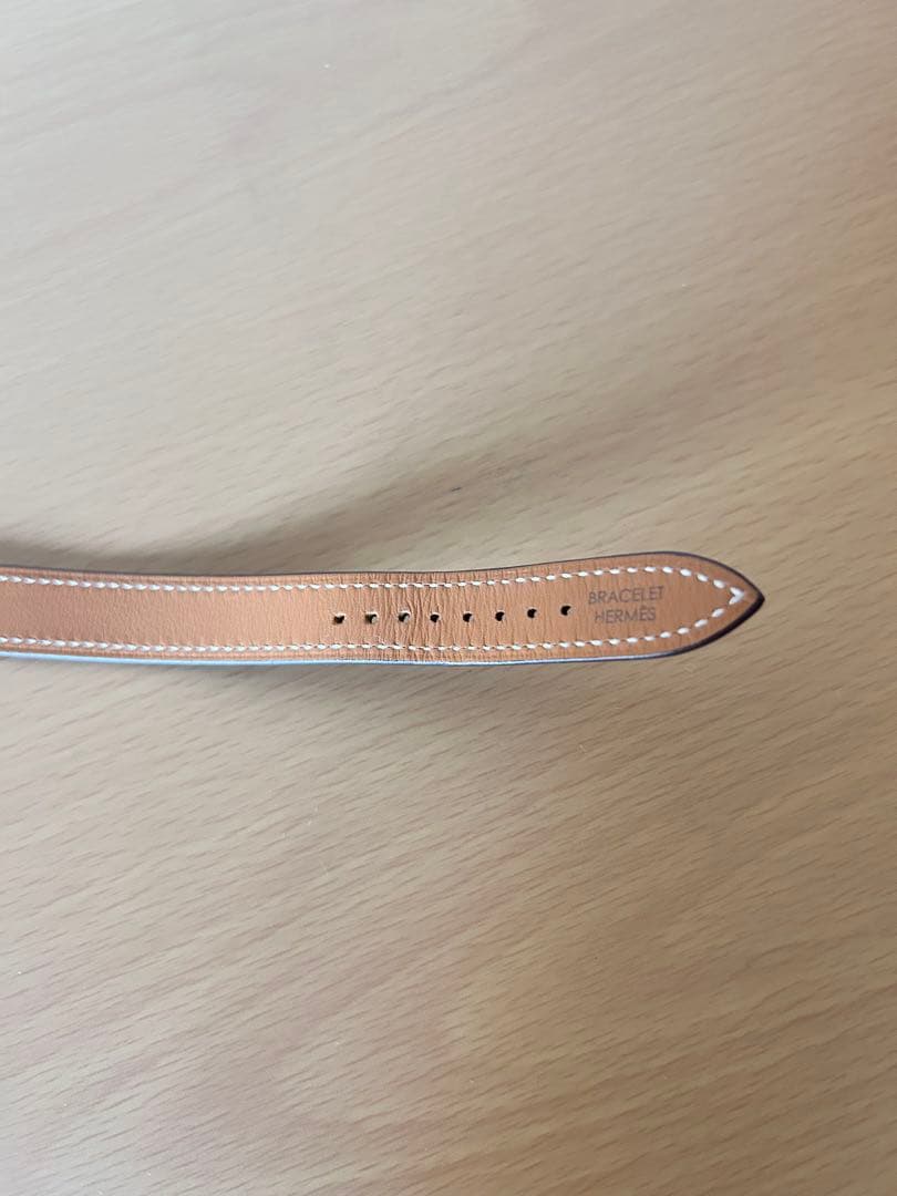 エルメス　替えベルト 《Hウォッチ》 PM 25 mm ドゥブルトゥール