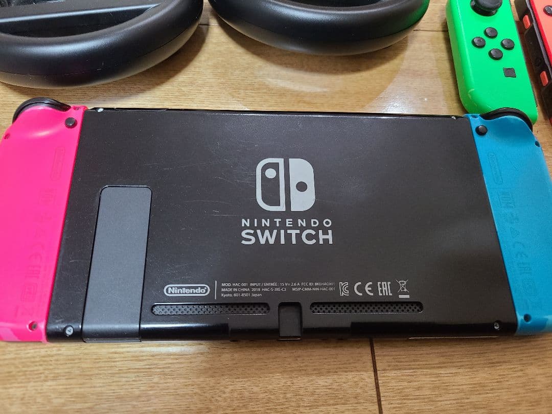 Nintendo Switch 本体 青/赤 プラスリモコン+　ジャンク