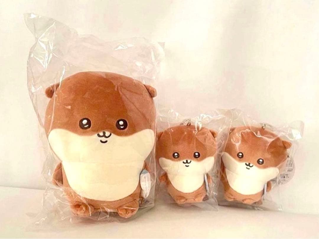 ナガノ カワウソ ぬいぐるみ くじ コンプリート A B C D マスコット