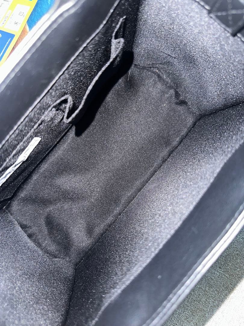 【値引き2-3回使用】ダーリッチロゴショルダーレザーミニトートバッグ※写真確認要