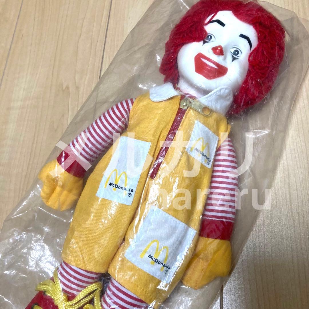 マクドナルド 1984年 ドナルドマクドナルド ビンテージ 人形 希少