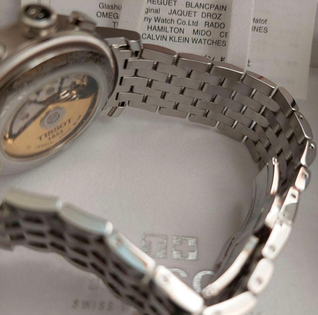 【未使用品】ティソTクラシックブリッジポートクロノグラフ