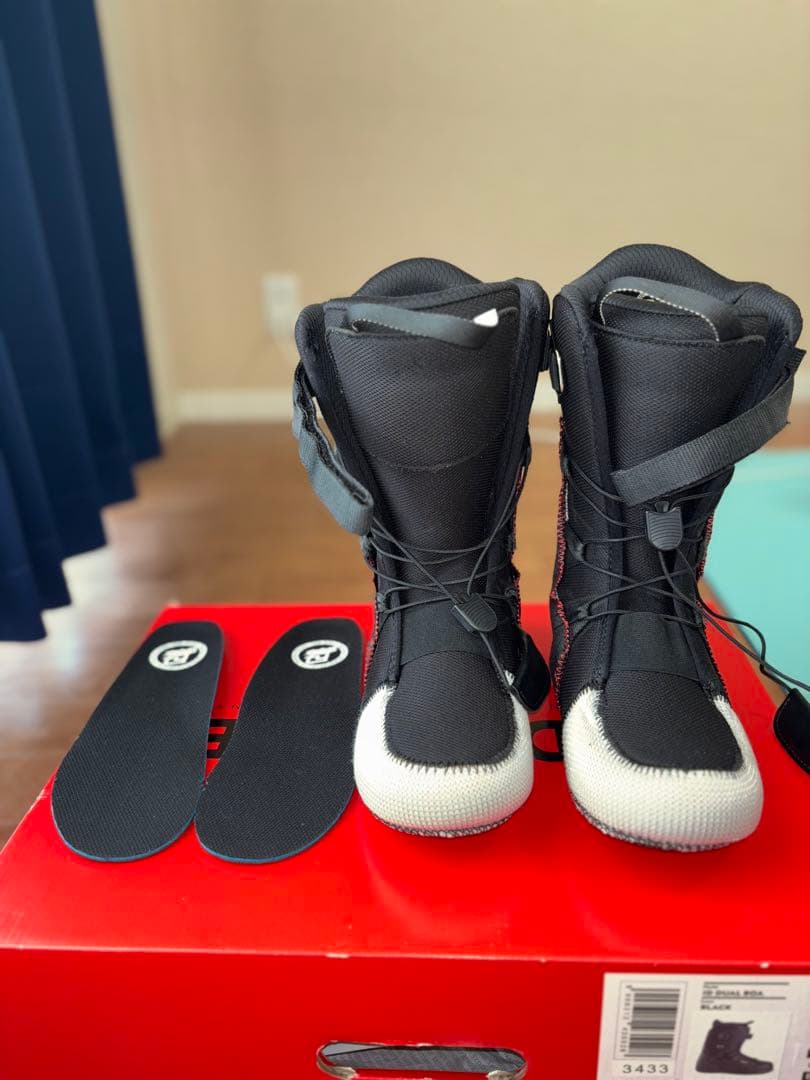 DEELUXE iD Dual boa 22-23 26.0 ブラック 未加熱