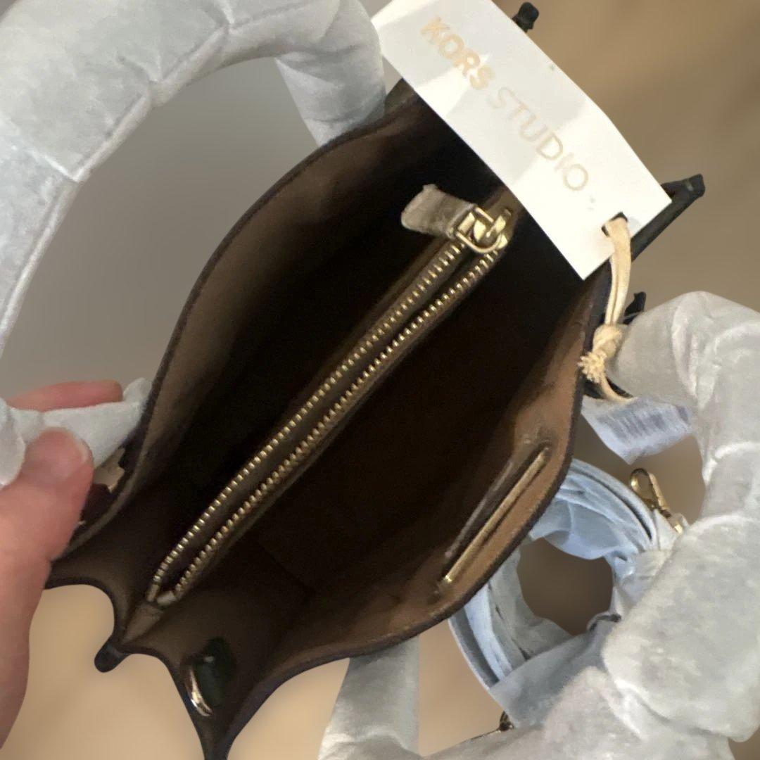 MICHAEL KORS MERCER ショルダーバッグ ダークグリーン