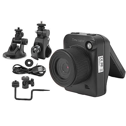 タイムラプスカメラ 4K対応 ディスプレイ付き