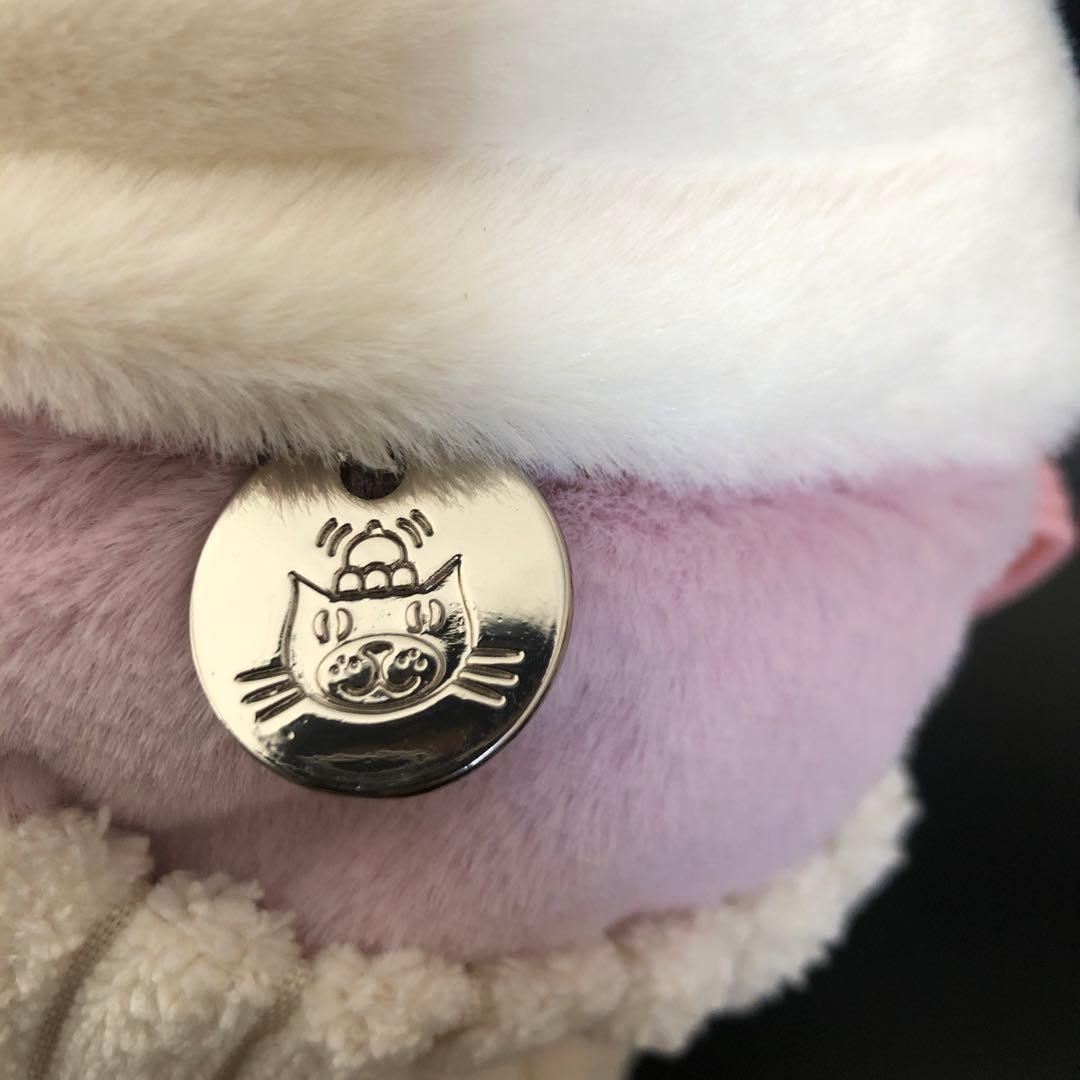  ピンク コーヒーカップ バッグ ぬいぐるみ