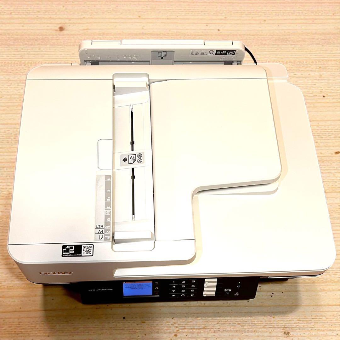 極美品✨brother MFC-J7100CDW A3対応 複合機 プリンター - メルカリ