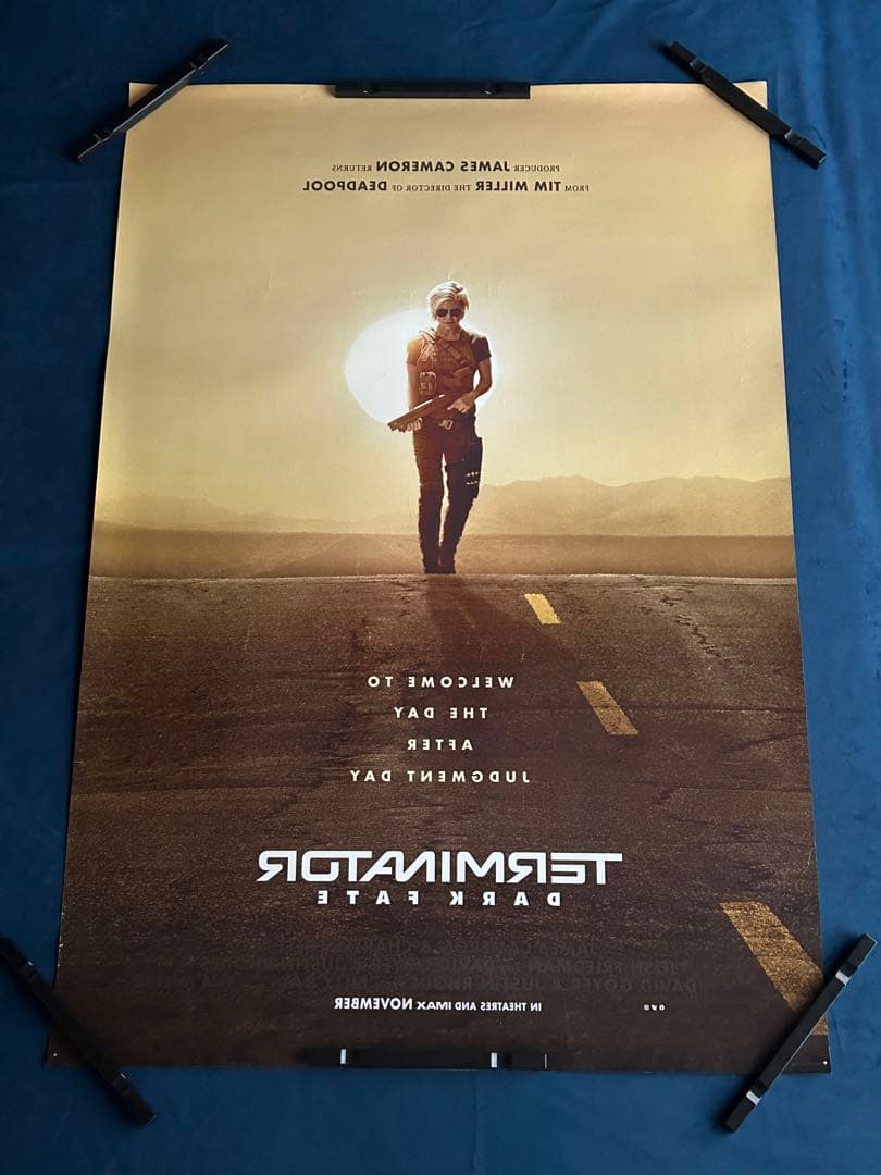 ターミネーター、ニュー・フェイト　USオリジナル映画ポスター