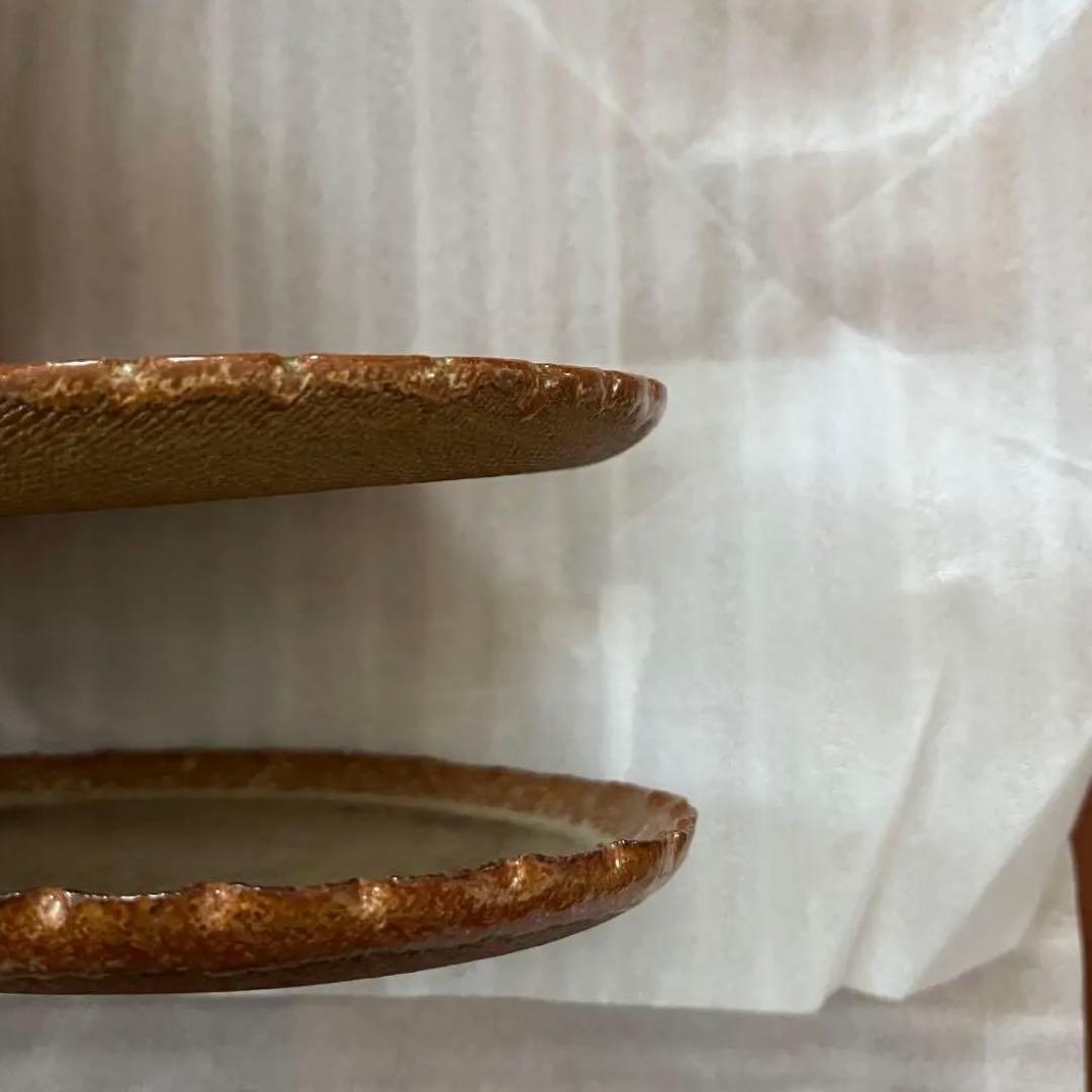 中尾哲彰　睦月銀河　組皿(2枚) 箱付き