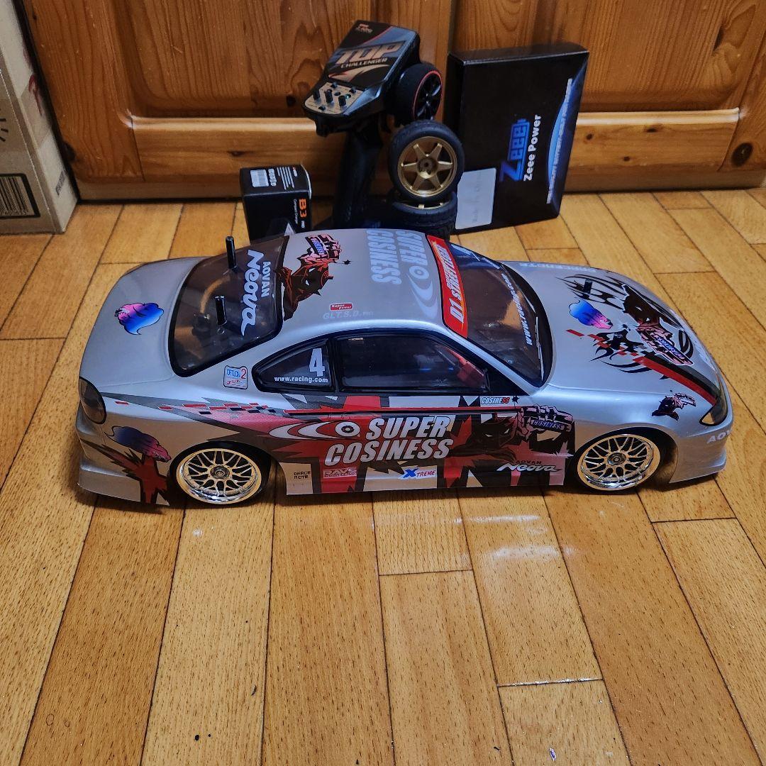 タミヤ ドリフト ラジコン フルセット　TT01　typeE　シルビア　tt02