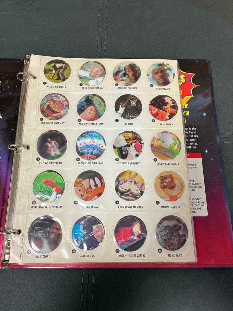 Space Jam TAZOコレクターズアルバム