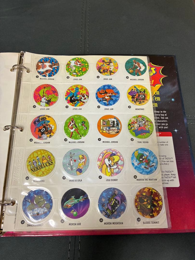 Space Jam TAZOコレクターズアルバム